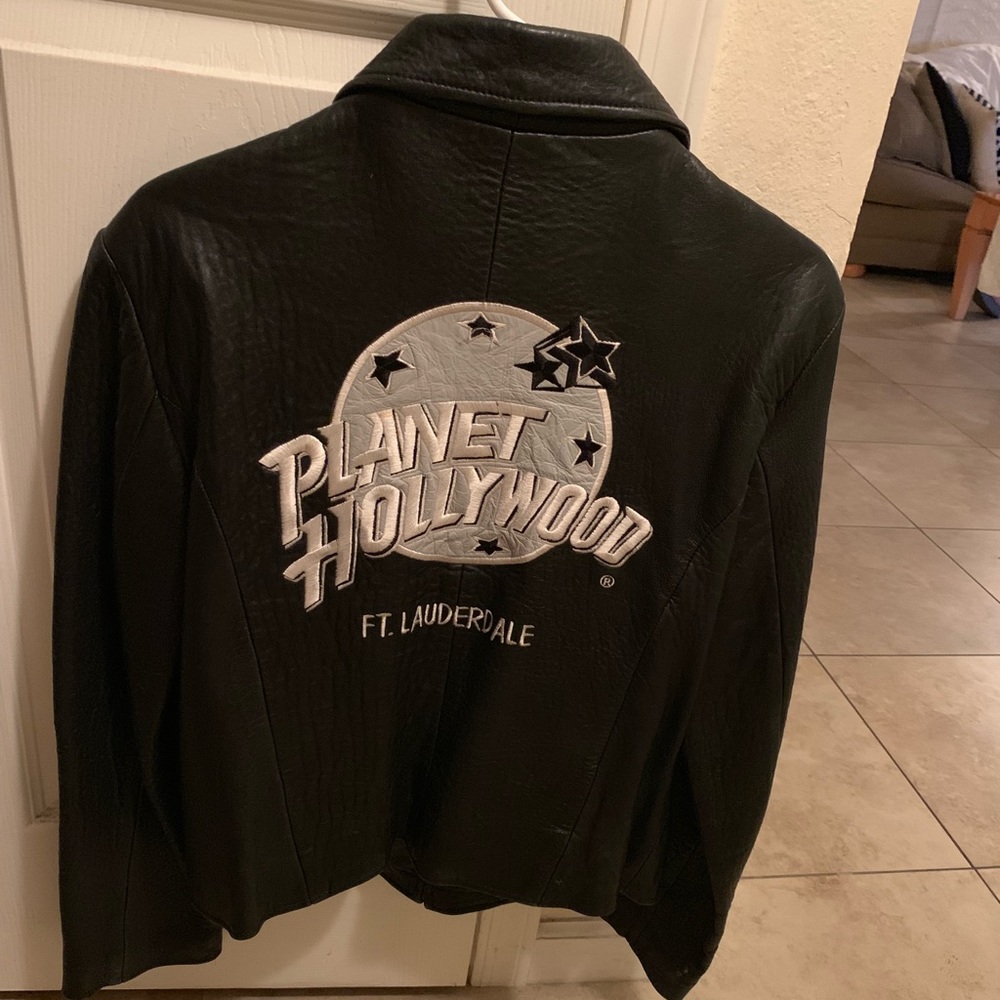 Woman’s Leather Planet Hollywood Jacket